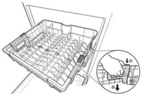 LG LDTH7972S - Abaisser le panier - 1
