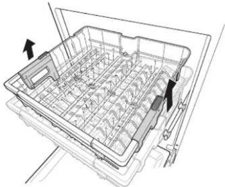 LG LDTH7972S - Relever le panier - 1