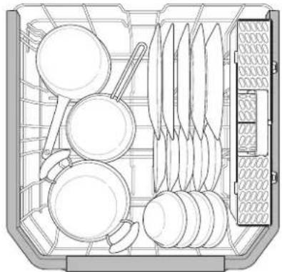 LG LDTH7972S - Rabattre le râtelier inférieur - 1