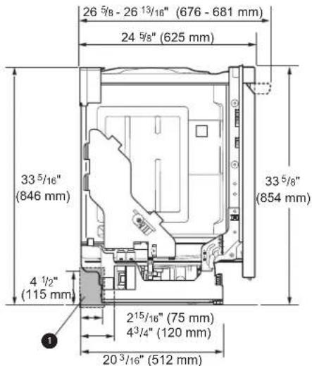 LG LDTH7972S - Vista lateral - 1