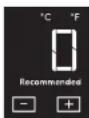 JENN-AIR JKCPL301GL - Viewing and Adjusting Temperature - 1