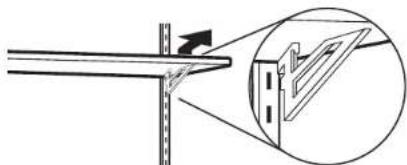 JENN-AIR JKCPL361GM - POUR ENLEVER ET RÉINSTALLER LA TABLETTE ET LES SUPPORTS DE TABLETTE : - 1