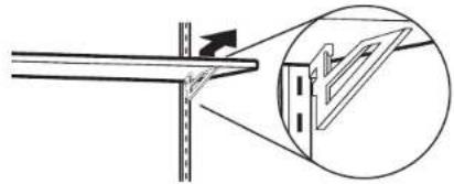 JENN-AIR JKCPL241GM - POUR ENLEVER ET REINSTALLER LA TABLETTE ET LES SUPPORTS DE TABLETTE: - 1