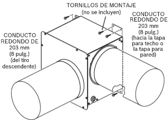 BOSCH DHG602DUC - INSTALACIÓN DEL VENTILADOR FLEXIBLE EN UNA UBICACIÓN REMOTA - 3