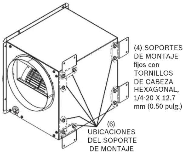 BOSCH DHG602DUC - INSTALACIÓN DEL VENTILADOR FLEXIBLE EN UNA UBICACIÓN REMOTA - 2