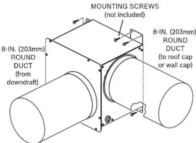 BOSCH DHG602DUC - INSTALL FLEXIBLE BLOWER IN REMOTE LOCATION - 3