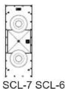 JBL Synthesis SCL8 - COLOCACIÓN DEL ALTAVOZ DERECHO E IZQUIERDO PARA INTEGRAR EN LA PARED - 2