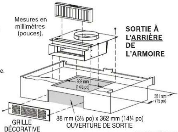 BOSCH HDDREC5UC - OPTION de montage à distance du ventilateur - 3