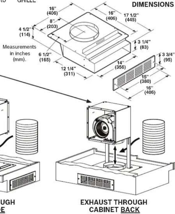 BOSCH HDDREC5UC - INSTALL THE RECIRCULATION BOX - 2