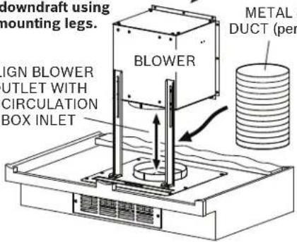 BOSCH HDDREC5UC - INSTALL THE RECIRCULATION BOX - 3