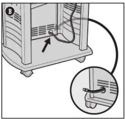 WEBER Spirit S315 - Connect the Hose to the Gas Supply - 3