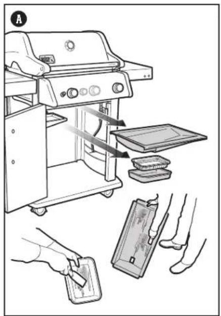 WEBER Spirit S315 - Clean the Cooking Grate - 1