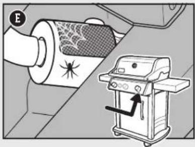WEBER Spirit S315 - Grilles anti-araignées - 1