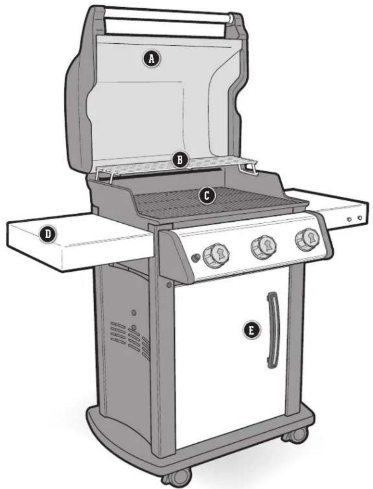 WEBER Spirit S315 - CARACTÉRISTIQUES DU SPIRIT - 1