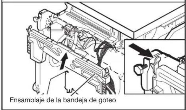 Ensamblaje de la bandeja de goteo