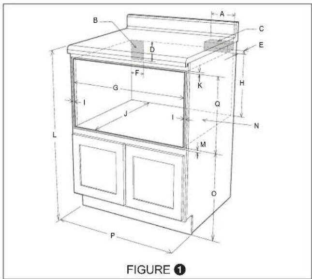 BERTAZZONI MD24X - DRAWER MICROWAVE MEASUREMENTS - 1