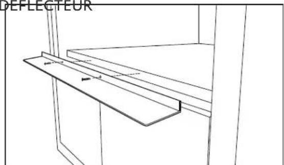 Hestan KMWR30 - MONTAGE DU DÉFLECTEURMONTAGE DU DÉFLETEUR - 1