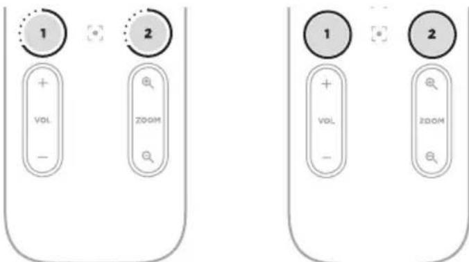 BOSE Videobar VBS - Enregistrer et rappeler un préréglage - 1