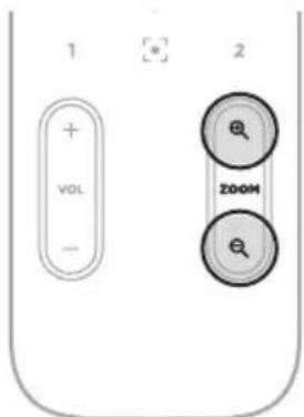 BOSE Videobar VBS - Ajustar la relacion del zoom - 1