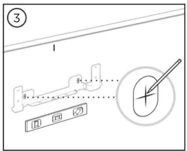 BOSE Videobar VBS - Installazione dell'unità VB-S a parete - 3
