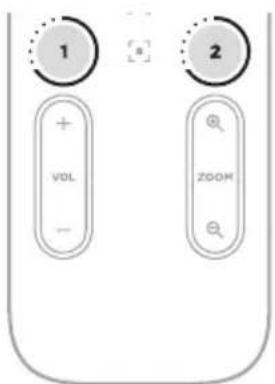 BOSE Videobar VBS - 保存和调用预设 - 1