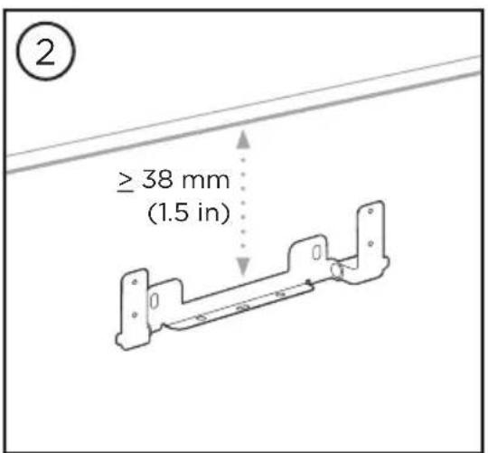BOSE Videobar VBS - Montar la VB-S en la pared - 2