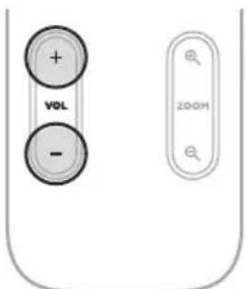 BOSE Videobar VBS - 音量の調節 - 1