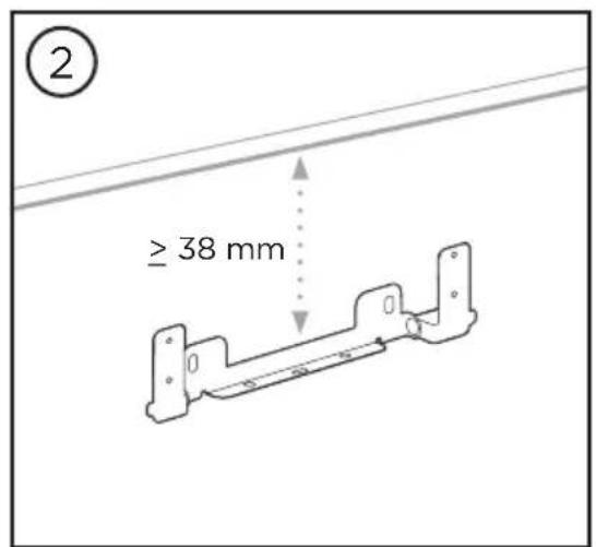 BOSE Videobar VBS - De VB-S aan de wand monteren - 2