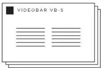 BOSE Videobar VBS - 盒内物品 - 9