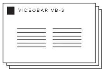 BOSE Videobar VBS - STELL OG VEDLIKEHOLD - 3