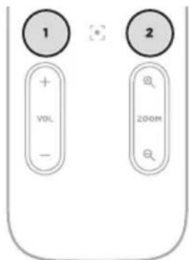 BOSE Videobar VBS - Lagre og hente en forhåndsinnstilling - 2