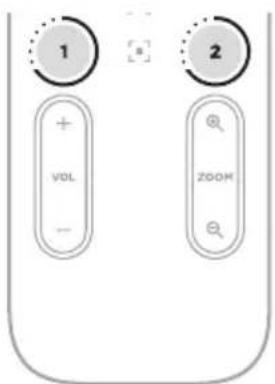 BOSE Videobar VBS - Lagre og hente en forhåndsinnstilling - 1