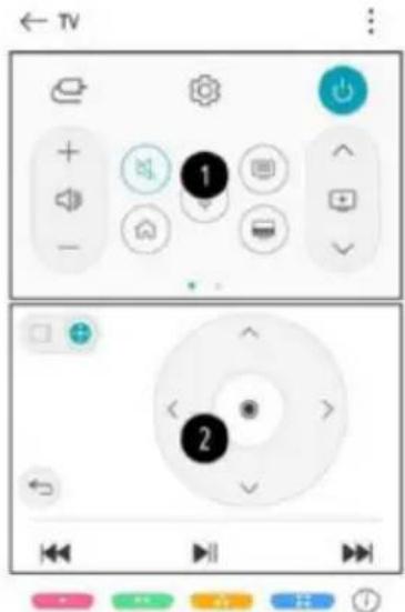 Peerless-AV NT653 - Controlar el TV con la aplicación de ThinQ: - 1