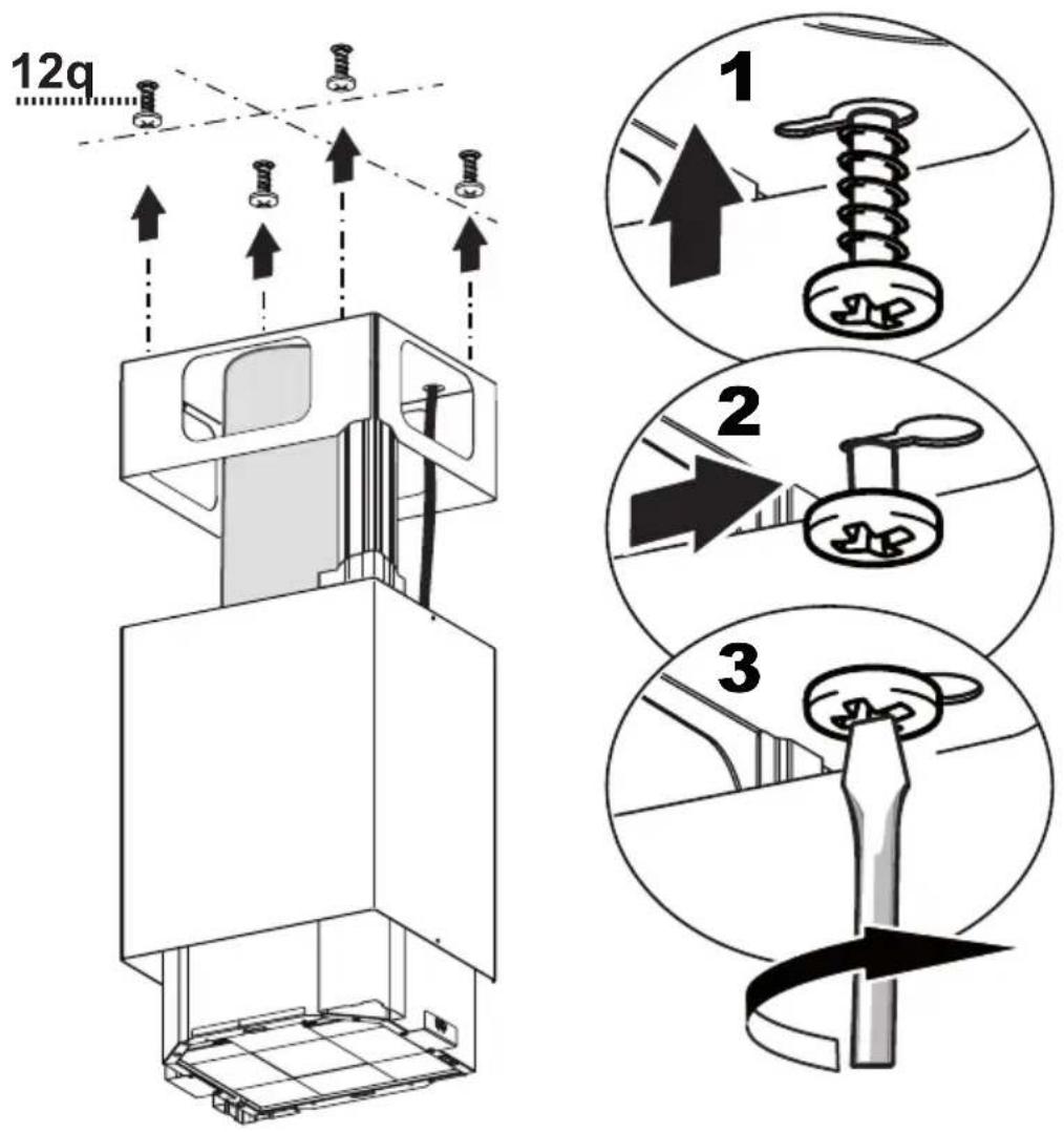 BERTAZZONI KTI36XT - Only for Ducted Venting Installation - 3