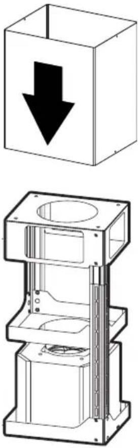 BERTAZZONI KTI36XT - Upper Flue Must Be In Place Before Proceeding - 1