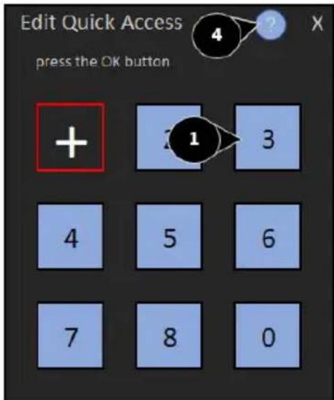 Peerless-AV NT553 - Afficher et modifier les accès rapides: - 1