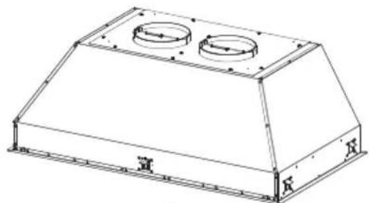 BERTAZZONI KIN36XT - Pour l'option de recirculation sans conduit - 1