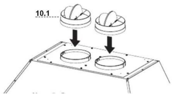 BERTAZZONI KIN36XT - INSTALLATION - 7