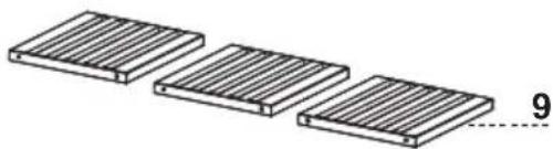 BERTAZZONI KIN36XT - Qty. Documentation - 10