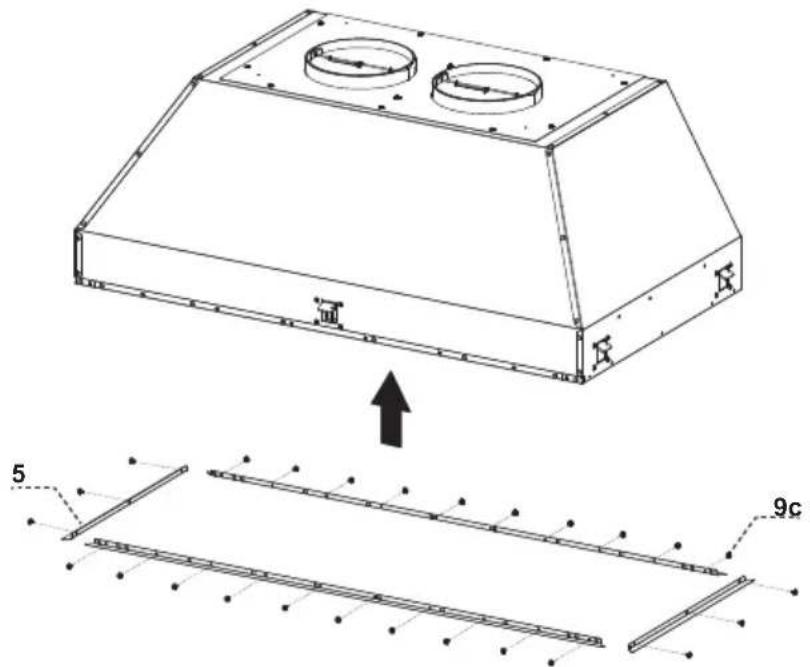 BERTAZZONI KIN36XT - Installation - 9