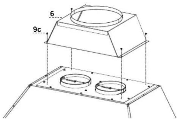 BERTAZZONI KIN36XT - Installation - 8
