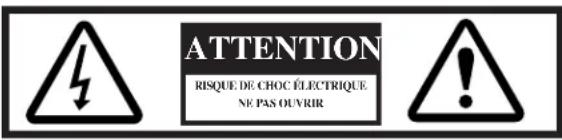 DEFINITIVE TECHNOLOGY CS8060HD - Précautions - 1