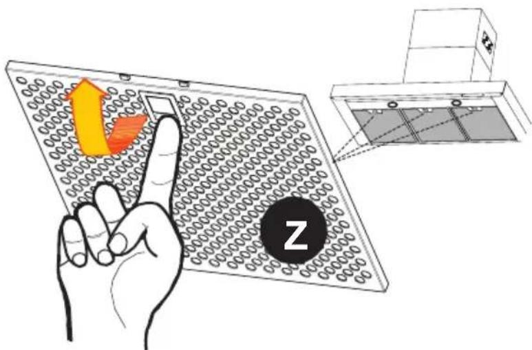 BERTAZZONI KT48XT - Nettoyage des filtres métalliques à graisse - 1