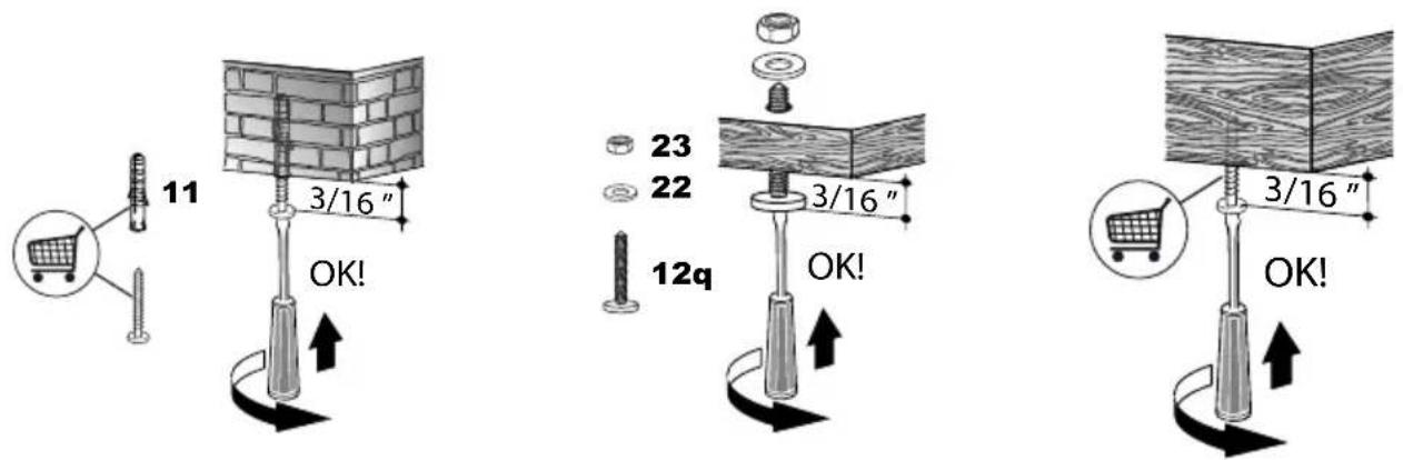 BERTAZZONI KTI42XT - COMPONENTS FOR INSTALLATION TO THE CEILING - 1