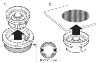ALPINE HDZ653S - Tweeter (HDZ-653S/HDZ-65CS) - 1