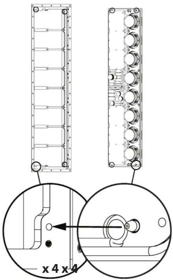 Martin Logan Statement 40XW - ÉTAPE 16: PRÉPARATION DE L'INSTALLATION DE L'ENSEMBLE DU HAUT-PARLEUR - 4