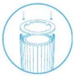 BLUEAIR Blue Pure 411 Auto - Paso 9 - 1