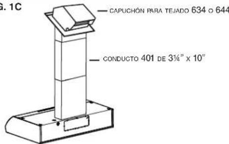 BROAN BXT130WW - PLANIFICACION DE LA INSTALLACION DE LOS CONDUCTOS - 3