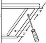 BROAN BXT130WW - MOUNT HOOD SO THAT BOTTOM OF HOOD IS 20"-25" ABOVE COOKING SURFACE. - 7
