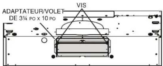 BROAN BCSEK124SS - INSTALLATION AVEC CONDUITS SEULEMENT - 5